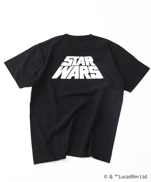 JOURNAL STANDARD（ジャーナルスタンダード）の「【STAR WARS T-shirts collection】by JOURNAL STANDARD 別注プリントTシャツ（Tシャツ/カットソー・メンズ・ブラック/ベージュ/ブラック系その他/グリーン/ホワイト系その他/グレー/ホワイト/ブラック系その他2/ブルー・MEDIUM/LARGE）」の4枚目の写真