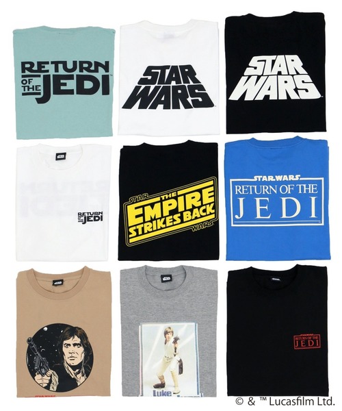 JOURNAL STANDARD（ジャーナルスタンダード）の「【STAR WARS T-shirts collection】by JOURNAL STANDARD 別注プリントTシャツ（Tシャツ/カットソー・メンズ・ブラック/ベージュ/ブラック系その他/グリーン/ホワイト系その他/グレー/ホワイト/ブラック系その他2/ブルー・MEDIUM/LARGE）」の14枚目の写真
