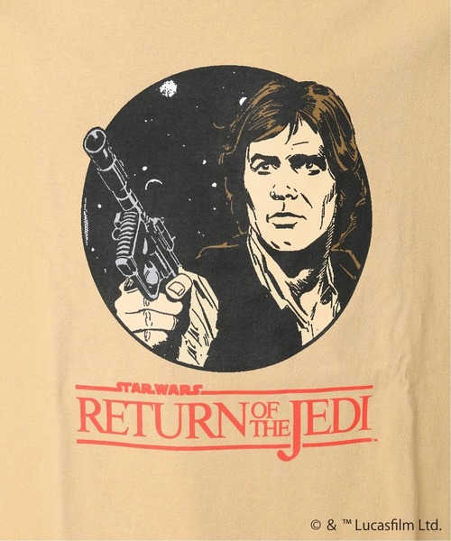 JOURNAL STANDARD（ジャーナルスタンダード）の「【STAR WARS T-shirts collection】by JOURNAL STANDARD 別注プリントTシャツ（Tシャツ/カットソー・メンズ・ブラック/ベージュ/ブラック系その他/グリーン/ホワイト系その他/グレー/ホワイト/ブラック系その他2/ブルー・MEDIUM/LARGE）」の18枚目の写真