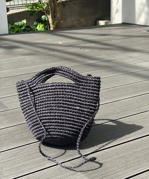 un dix cors(アンディコール)の「【MAGDA MADE(マグダメイド)】mini soledadバッグ(ハンドバッグ・レディース・ブラック/ピンク・FREE)」の2枚目の写真