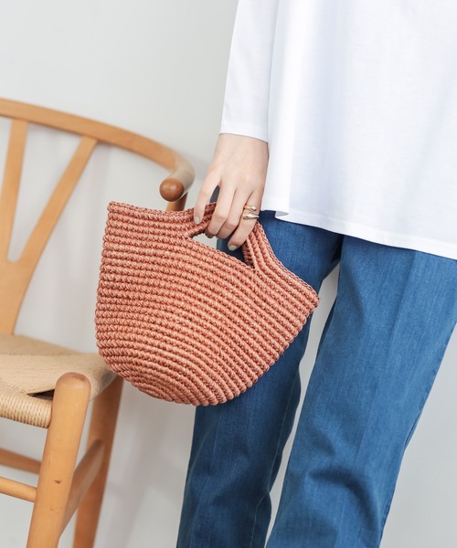 un dix cors(アンディコール)の「【MAGDA MADE(マグダメイド)】mini soledadバッグ(ハンドバッグ・レディース・ブラック/ピンク・FREE)」の8枚目の写真