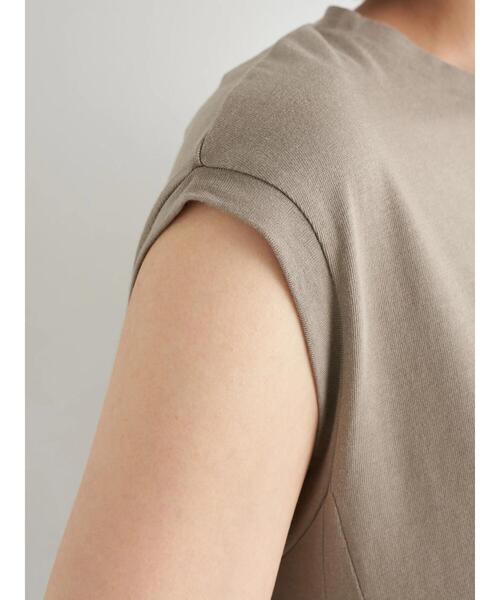 earth music&ecology（アースミュージックアンドエコロジー）の「Aラインスリーブレスカットワンピース　＊（ワンピース・レディース・ダークブラウン/グレイッシュベージュ/チャコールグレー/ブルーグリーン/ピンク系その他2・FREE）」の15枚目の写真