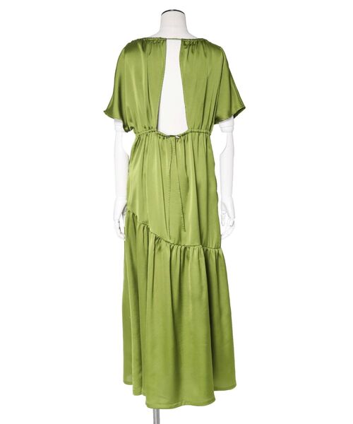 UN3D.（アンスリード）の「バックオープンワンピース（ワンピース・レディース・ブラック/グリーン・36/38）」の15枚目の写真