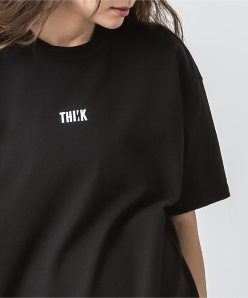 ALLUMER(アリュメール)の「クルーネックヴィンテージプリントTシャツ(THINK)(Tシャツ/カットソー・レディース・ホワイト/ブラック/ベージュ・1)」の18枚目の写真