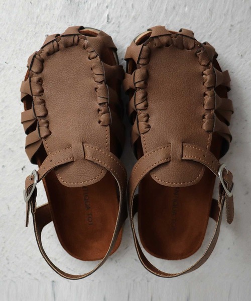 antiqua（アンティカ）の「グルカキッズサンダル（サンダル・キッズ・ブラック/ブラウン・20/18/17/19/21/16）」の11枚目の写真