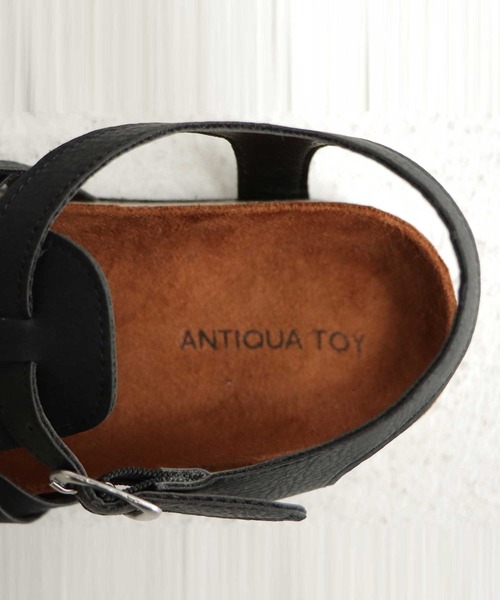 antiqua（アンティカ）の「グルカキッズサンダル（サンダル・キッズ・ブラック/ブラウン・20/18/17/19/21/16）」の5枚目の写真