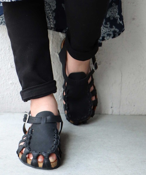 antiqua（アンティカ）の「グルカキッズサンダル（サンダル・キッズ・ブラック/ブラウン・20/18/17/19/21/16）」の9枚目の写真