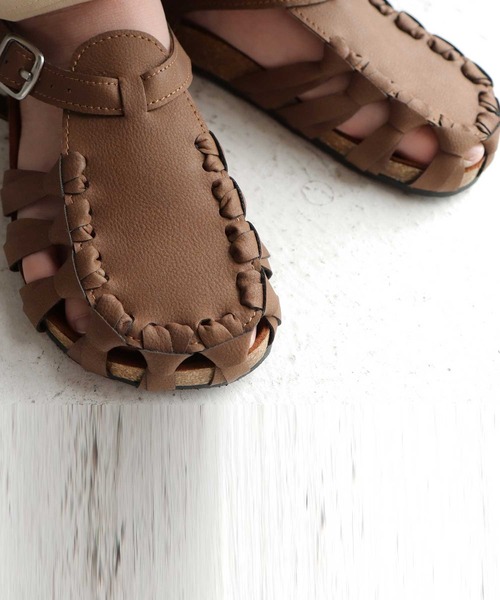 antiqua（アンティカ）の「グルカキッズサンダル（サンダル・キッズ・ブラック/ブラウン・20/18/17/19/21/16）」の7枚目の写真