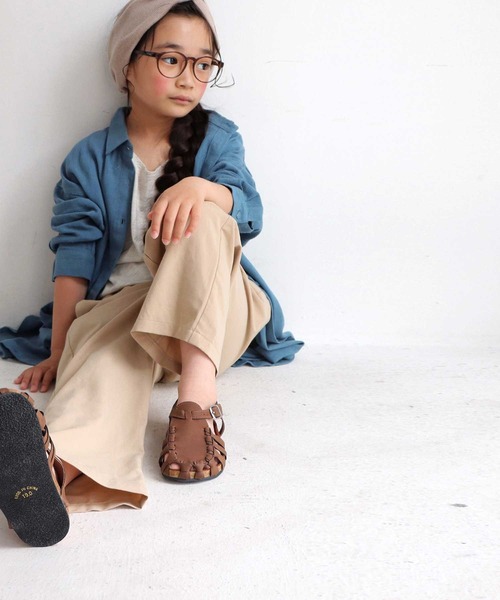 antiqua（アンティカ）の「グルカキッズサンダル（サンダル・キッズ・ブラック/ブラウン・20/18/17/19/21/16）」の13枚目の写真