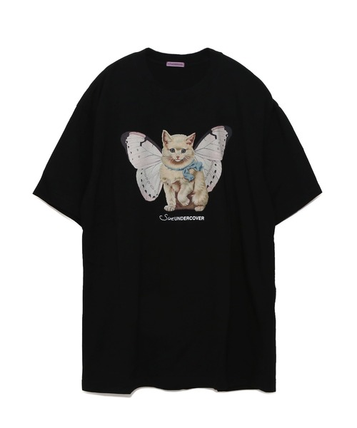 SueUNDERCOVER（スーアンダーカバー）の「SU2A2801（Tシャツ/カットソー・レディース・アイボリー/ブラウン/ブラック・1/2）」の2枚目の写真