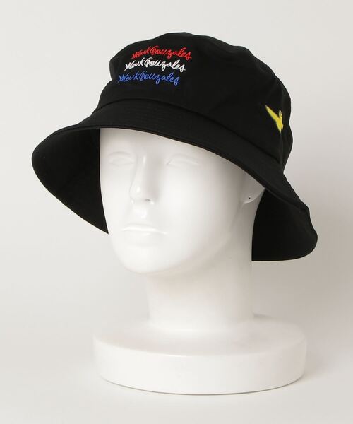 Mark Gonzales（マーク・ゴンザレス）の「サインロゴを刺繍したバケットハット（ハット・メンズ・ブラック/ベージュ/ネイビー・フリー）」の9枚目の写真
