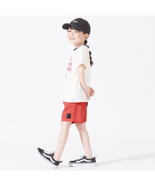 BREEZE（ブリーズ）の「もっとスズシーメッシュパンツ 4分丈（その他パンツ・キッズ・ブラック/グレー/カーキ/レッド・120/140/150/130/90/110/100）」の6枚目の写真