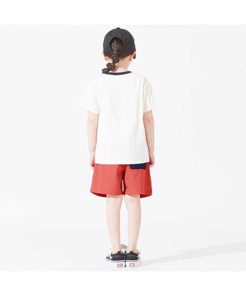 BREEZE（ブリーズ）の「もっとスズシーメッシュパンツ 4分丈（その他パンツ・キッズ・ブラック/グレー/カーキ/レッド・120/140/150/130/90/110/100）」の7枚目の写真