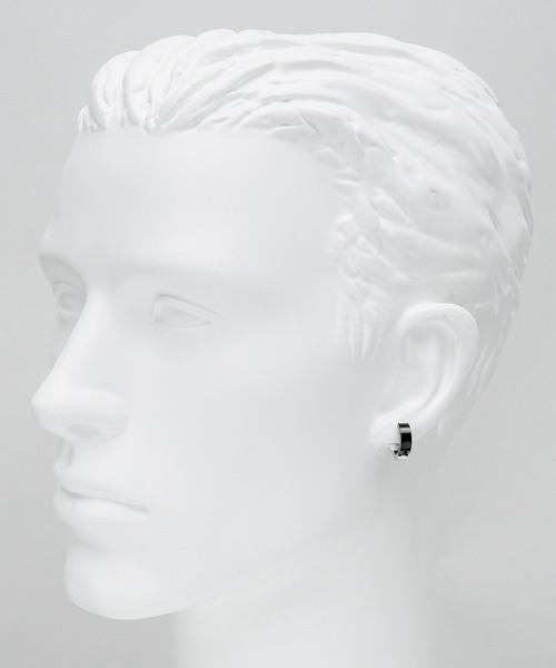 SBG（エスビー）の「SBG イヤーカフピアス（イヤーカフ・メンズ・ブラック×シルバー/シルバー×ゴールド・M/L）」の4枚目の写真