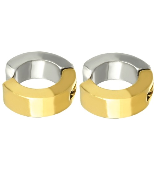 SBG（エスビー）の「SBG イヤーカフピアス（イヤーカフ・メンズ・ブラック×シルバー/シルバー×ゴールド・M/L）」の9枚目の写真