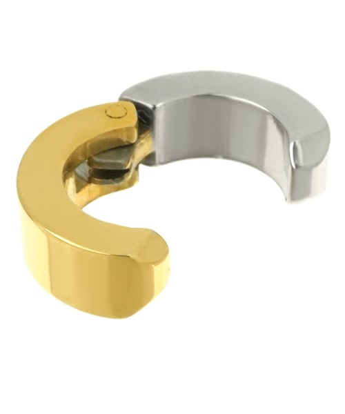 SBG（エスビー）の「SBG イヤーカフピアス（イヤーカフ・メンズ・ブラック×シルバー/シルバー×ゴールド・M/L）」の10枚目の写真