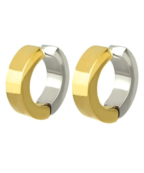 SBG（エスビー）の「SBG イヤーカフピアス（イヤーカフ・メンズ・ブラック×シルバー/シルバー×ゴールド・M/L）」の12枚目の写真