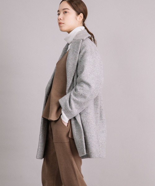 Liyoca（リヨカ）の「【Liyoca】ビッグヘリンボーン ハーフ