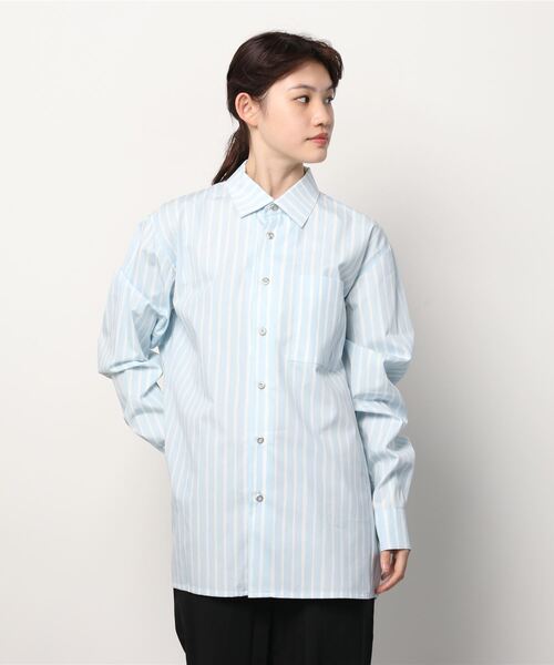 marimekko(マリメッコ)の「PICCOLO / Jokapoika shirt(シャツ/ブラウス・レディース・ライトブルー・SMALL/LARGE/X-SMALL)」の9枚目の写真