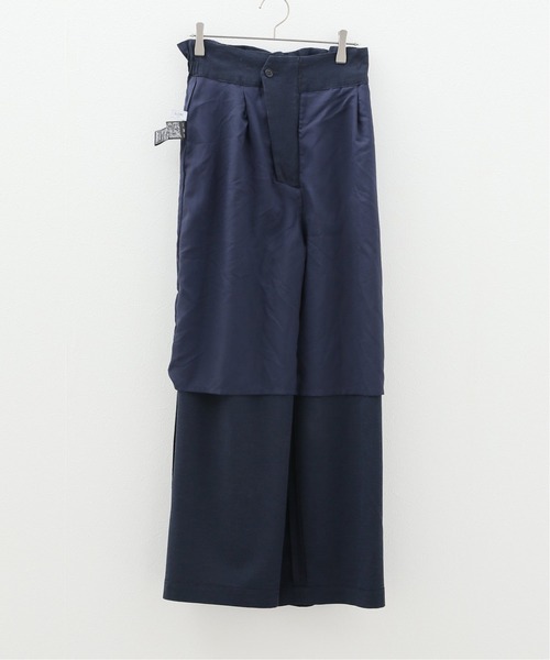 SLOBE IENA（スローブイエナ）の「ベルト付きリラックスパンツ