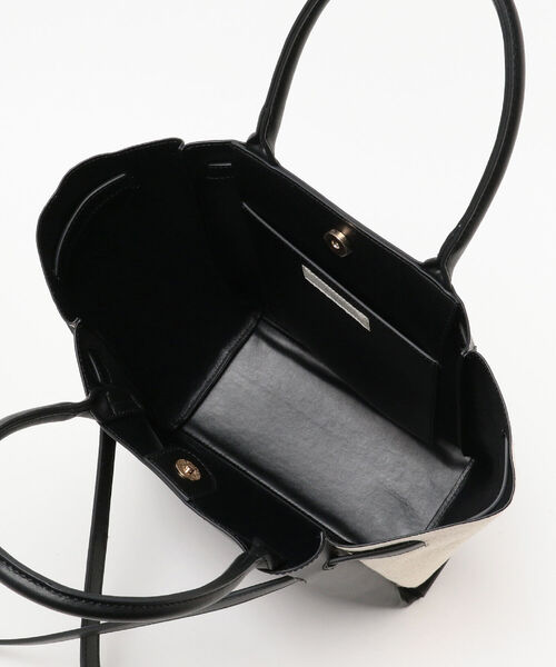 B:MING by BEAMS(ビーミングバイビームス)の「B:MING by BEAMS / ベルトコンビ トートバッグ 21AW(トートバッグ・レディース・ブラック/ブラウン系その他・ONE SIZE)」の3枚目の写真