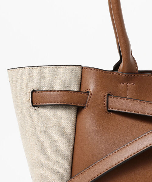 B:MING by BEAMS(ビーミングバイビームス)の「B:MING by BEAMS / ベルトコンビ トートバッグ 21AW(トートバッグ・レディース・ブラック/ブラウン系その他・ONE SIZE)」の11枚目の写真