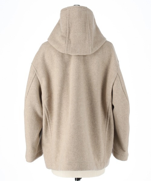 ORCIVAL（オーシバル）の「ORCIVAL/オーシバル　ライトモッサー　フーデッドジャケット　HOODED JACKET LIGHT MOSSER #RC-8078NLM（ピーコート・レディース・ネイビー/オートミール・2）」の20枚目の写真