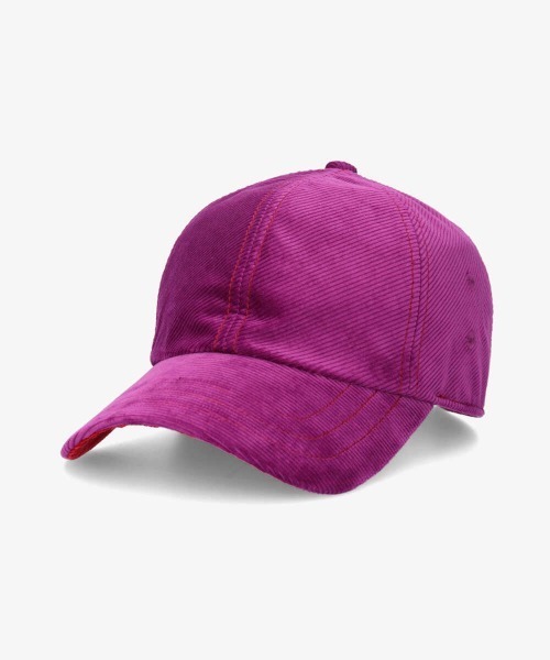 OVERRIDE（オーバーライド）の「OVERRIDE MID CORDUROY CAP STITCH（キャップ・レディース・グリーン/ベージュ/ブラック/パープル・FREE）」の4枚目の写真