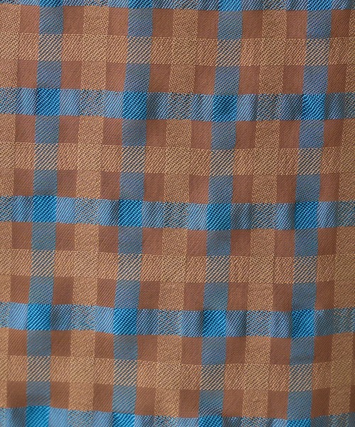 natural couture(ナチュラルクチュール)の「【WEB限定カラー有り】長さ変えられる秋色シアーチェックマーメイドスカート(スカート・レディース・ブラック系その他/ブラウン系その他/ベージュ系その他/グリーン系その他・FREE)」の13枚目の写真