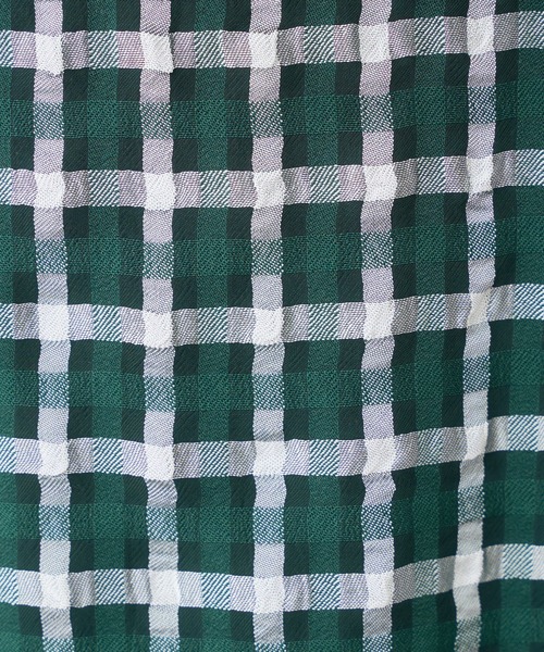 natural couture(ナチュラルクチュール)の「【WEB限定カラー有り】長さ変えられる秋色シアーチェックマーメイドスカート(スカート・レディース・ブラック系その他/ブラウン系その他/ベージュ系その他/グリーン系その他・FREE)」の17枚目の写真