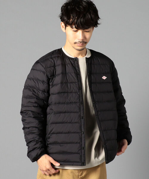 DANTON（ダントン）の「【DANTON/ダントン】インナーダウンジャケット#DT-A0025（ダウンジャケット/コート・メンズ・チャコールグレー/ブラック/ベージュ/オフホワイト/オリーブ/ダークネイビー・SMALL/MEDIUM/LARGE/X-LARGE/XX-LARGE）」の3枚目の写真