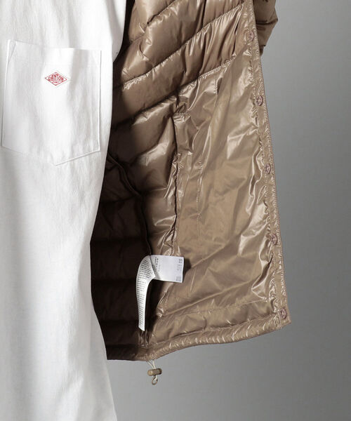 DANTON（ダントン）の「【DANTON/ダントン】インナーダウンジャケット#DT-A0025（ダウンジャケット/コート・メンズ・チャコールグレー/ブラック/ベージュ/オフホワイト/オリーブ/ダークネイビー・SMALL/MEDIUM/LARGE/X-LARGE/XX-LARGE）」の16枚目の写真