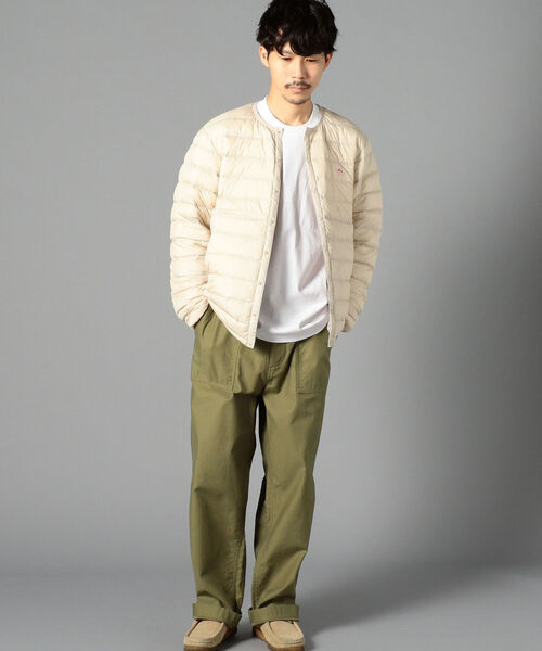 DANTON（ダントン）の「【DANTON/ダントン】インナーダウンジャケット#DT-A0025（ダウンジャケット/コート・メンズ・チャコールグレー/ブラック/ベージュ/オフホワイト/オリーブ/ダークネイビー・SMALL/MEDIUM/LARGE/X-LARGE/XX-LARGE）」の19枚目の写真