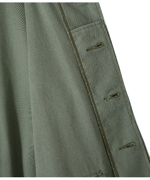 GOLD（ゴールド）の「GOLD / ゴールド：LIGHT BACKSATIN MILITARY JACKET：21B-GL14910[MUS]（ミリタリージャケット・メンズ・オリーブ・M/L）」の7枚目の写真