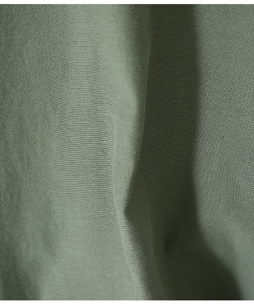 GOLD（ゴールド）の「GOLD / ゴールド：LIGHT BACKSATIN MILITARY JACKET：21B-GL14910[MUS]（ミリタリージャケット・メンズ・オリーブ・M/L）」の6枚目の写真