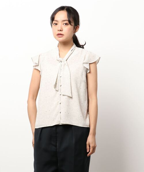 CELFORD × LIBERTY リバティプリント ボウタイブラウス CELFORD × LIBERTY リバティプリント ボウタイブラウス