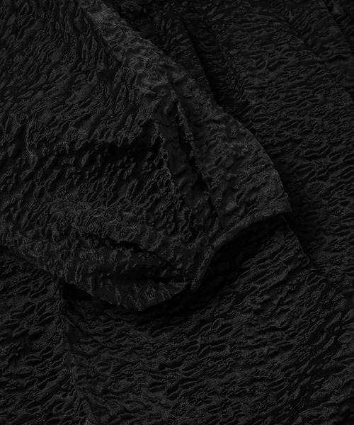 Simone Rocha(シモーネロシャ)の「SIGNATURE SLEEVE SMOCK DRESS(ワンピース・レディース・ブラック・6)」の2枚目の写真