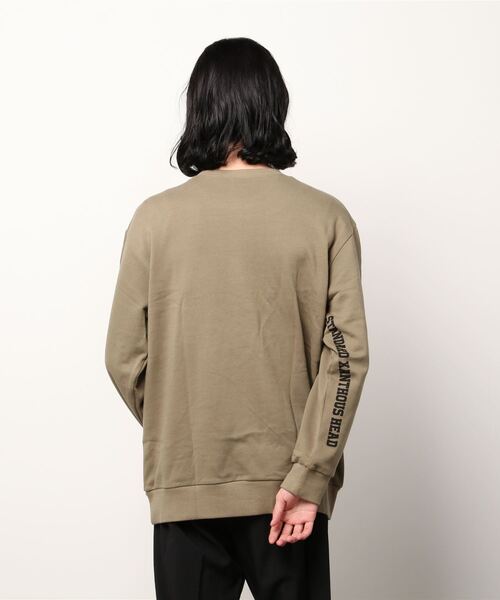 XD（エックスディ）の「STANDARD SWEATSHIRT（大人）（スウェット・メンズ・ブラック/オフホワイト/カーキ・M/L）」の4枚目の写真