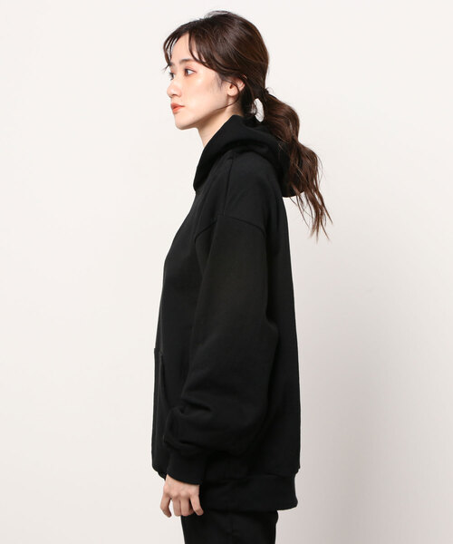 LOS ANGELES APPAREL（ロサンゼルスアパレル）の「【LOS ANGELES APPAREL】14オンス ヘビーフリース フードプルオーバー（パーカー・レディース・ホワイト/アッシュグレー/ネイビー/ブラック・X-LARGE/LARGE/MEDIUM）」の6枚目の写真