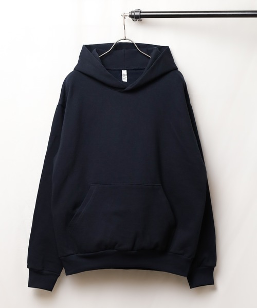 LOS ANGELES APPAREL（ロサンゼルスアパレル）の「【LOS ANGELES APPAREL】14オンス ヘビーフリース フードプルオーバー（パーカー・レディース・ホワイト/アッシュグレー/ネイビー/ブラック・X-LARGE/LARGE/MEDIUM）」の19枚目の写真