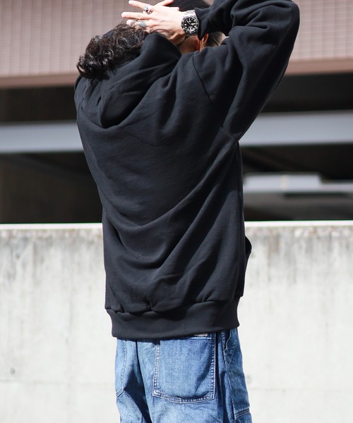 LOS ANGELES APPAREL（ロサンゼルスアパレル）の「【LOS ANGELES APPAREL】14オンス ヘビーフリース フードプルオーバー（パーカー・レディース・ホワイト/アッシュグレー/ネイビー/ブラック・X-LARGE/LARGE/MEDIUM）」の12枚目の写真