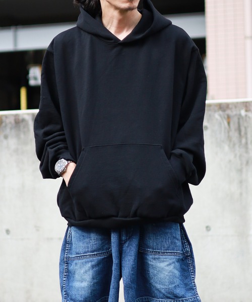 LOS ANGELES APPAREL（ロサンゼルスアパレル）の「【LOS ANGELES APPAREL】14オンス ヘビーフリース フードプルオーバー（パーカー・レディース・ホワイト/アッシュグレー/ネイビー/ブラック・X-LARGE/LARGE/MEDIUM）」の13枚目の写真