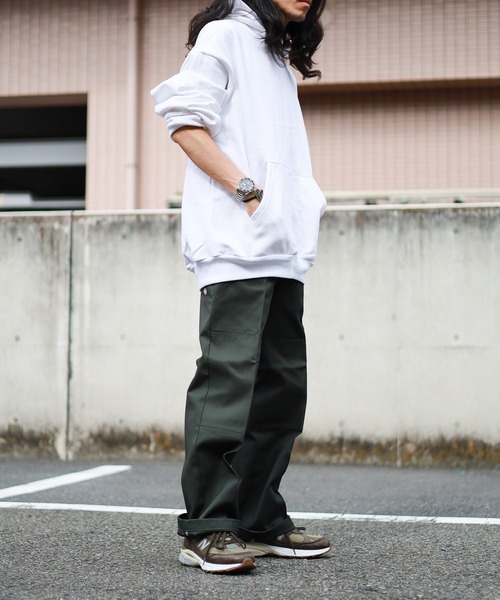 LOS ANGELES APPAREL（ロサンゼルスアパレル）の「【LOS ANGELES APPAREL】14オンス ヘビーフリース フードプルオーバー（パーカー・レディース・ホワイト/アッシュグレー/ネイビー/ブラック・X-LARGE/LARGE/MEDIUM）」の16枚目の写真