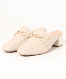 with collection | 【with collection】<2021AW>ビット金具ミュール(パンプス)