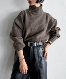 PAGEBOY | ウールMIXサイドスリットプルオーバー(ニット/セーター)