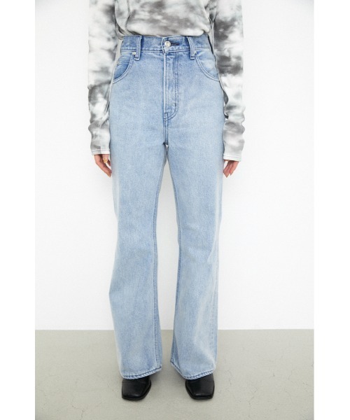 LAGUA GEM（ラグアジェム）の「NIELLE FLARE DENIM（デニムパンツ・レディース・ブラック/ブルー・22inch/24inch/25inch/23inch/26inch）」の17枚目の写真