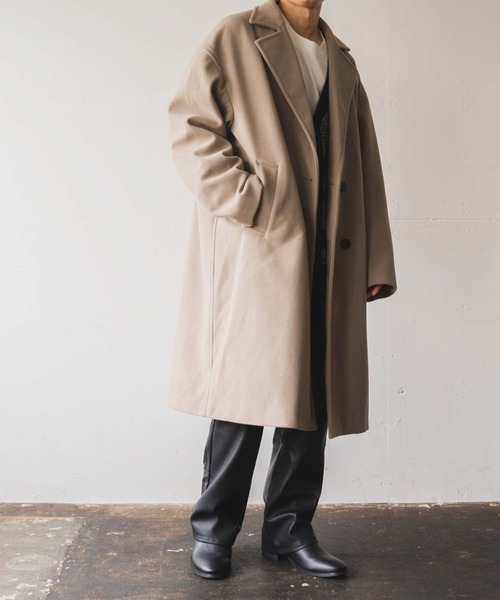 WEGO（ウィゴー）の「WEGO/フェイクレザーセミフレアパンツ（スラックス・メンズ・ブラック・MEDIUM/LARGE）」の19枚目の写真