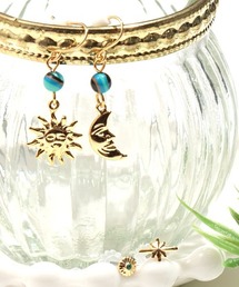 ムーン＆サンセットピアス