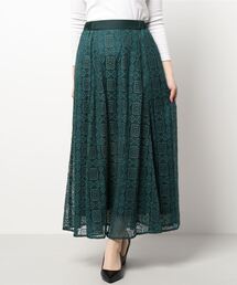 Lui's | レースフレアロングスカート(スカート)
