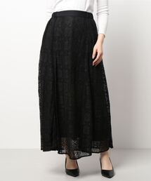 Lui's | レースフレアロングスカート(スカート)